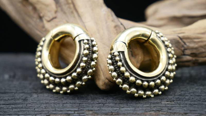 Ohrgewicht Aus Messing - Aa-3 von LeelaArtandJewellery