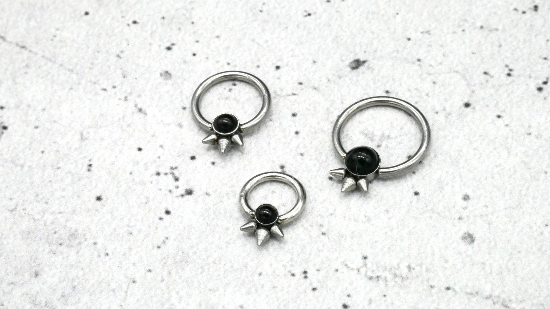 Ohrring/Piercing Chirurgenstahl - 1K/06 von LeelaArtandJewellery