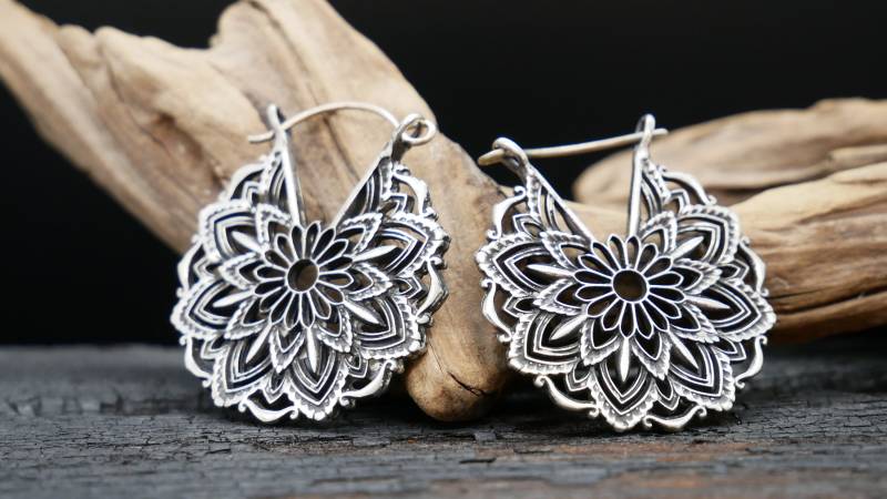 Ohrringe Sumatra - Ff-2 von LeelaArtandJewellery