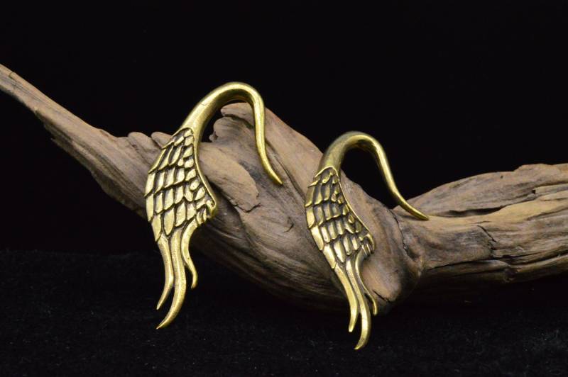 Paar Ohrring Angels Wings - Bb-3 von LeelaArtandJewellery
