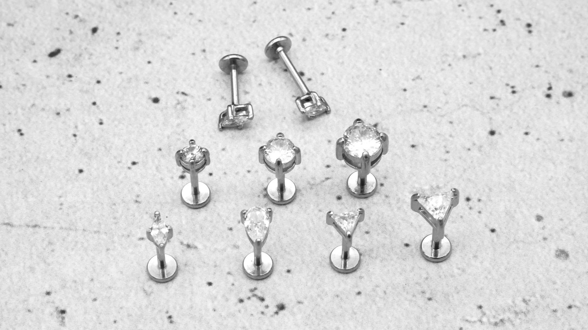 Piercing/Labret/Medusa/Tragus - 1H/11 von LeelaArtandJewellery
