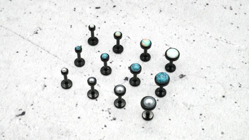 Piercing/Labret/Medusa/Tragus Chirurgenstahl - 1B/03 von LeelaArtandJewellery