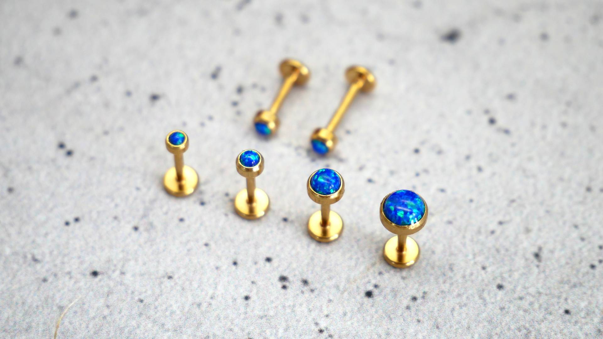 Piercing/Labret/Medusa/Tragus Chirurgenstahl - 1C/03 von LeelaArtandJewellery