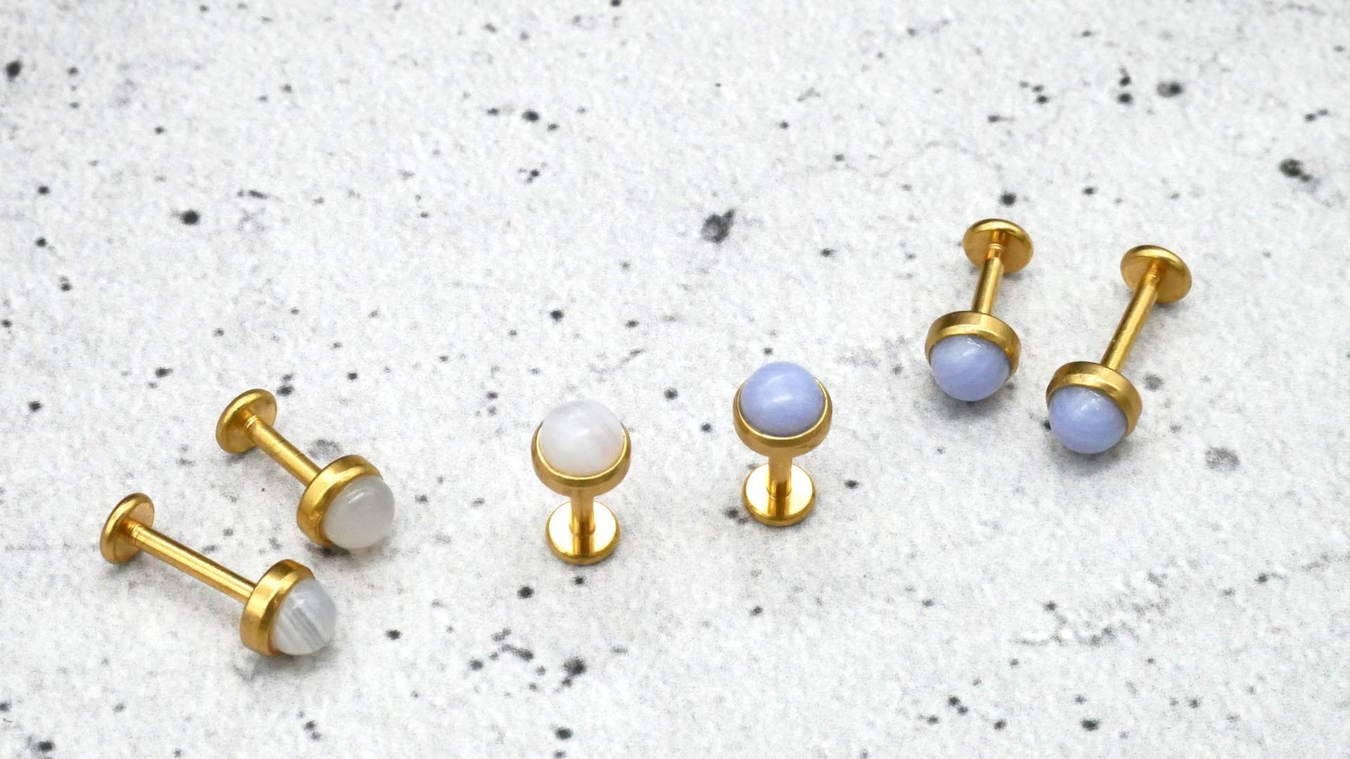 Piercing/Labret/Medusa/Tragus Chirurgenstahl - 1O/06 von LeelaArtandJewellery