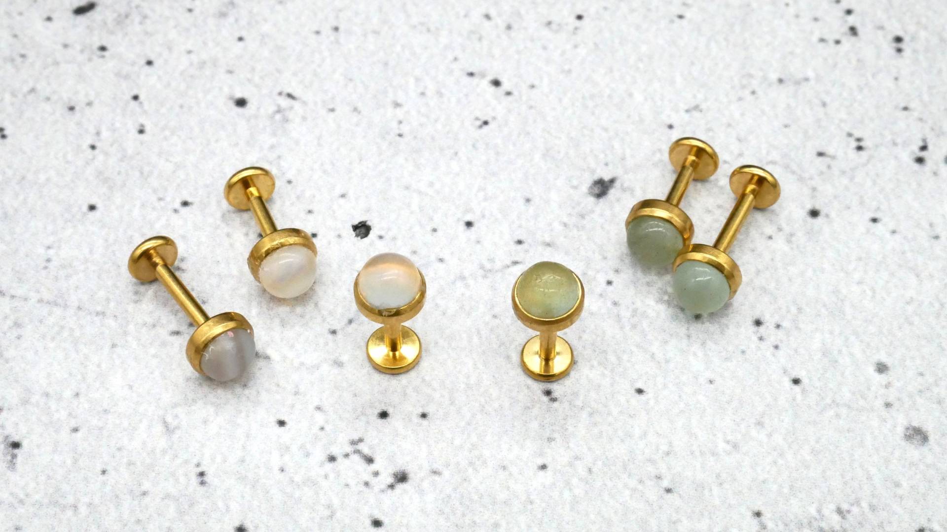 Piercing/Labret/Medusa/Tragus Chirurgenstahl - 1C/10 von LeelaArtandJewellery