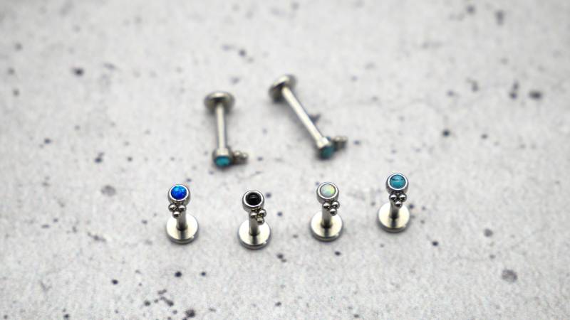 Piercing/Labret/Medusa/Tragus Chirurgenstahl - 1C/20 von LeelaArtandJewellery