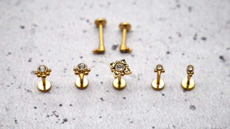 Piercing/Labret/Medusa/Tragus Chirurgenstahl - 1D/02 von LeelaArtandJewellery