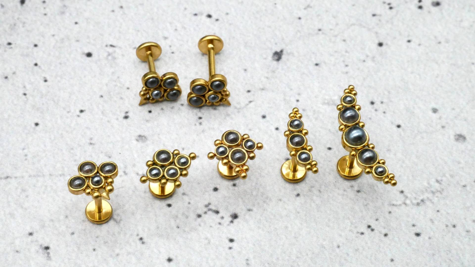 Piercing/Labret/Medusa/Tragus Chirurgenstahl - 1G/05 von LeelaArtandJewellery