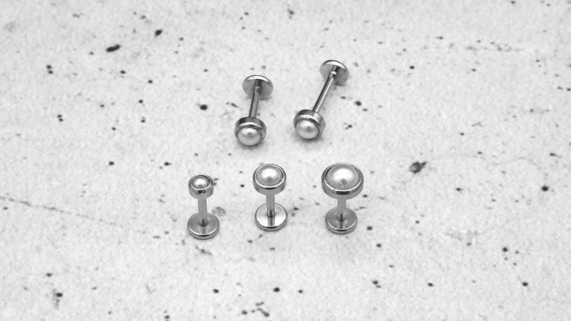 Piercing/Labret/Medusa/Tragus Chirurgenstahl - 1O/02 von LeelaArtandJewellery