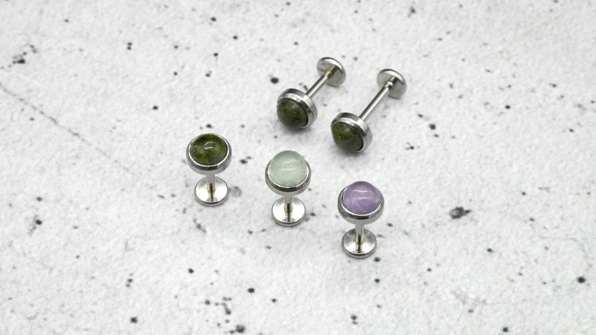 Piercing/Labret/Medusa/Tragus Chirurgenstahl - 1O/03 von LeelaArtandJewellery