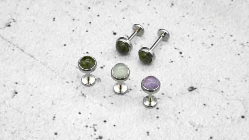 Piercing/Labret/Medusa/Tragus Chirurgenstahl - 1O/03 von LeelaArtandJewellery