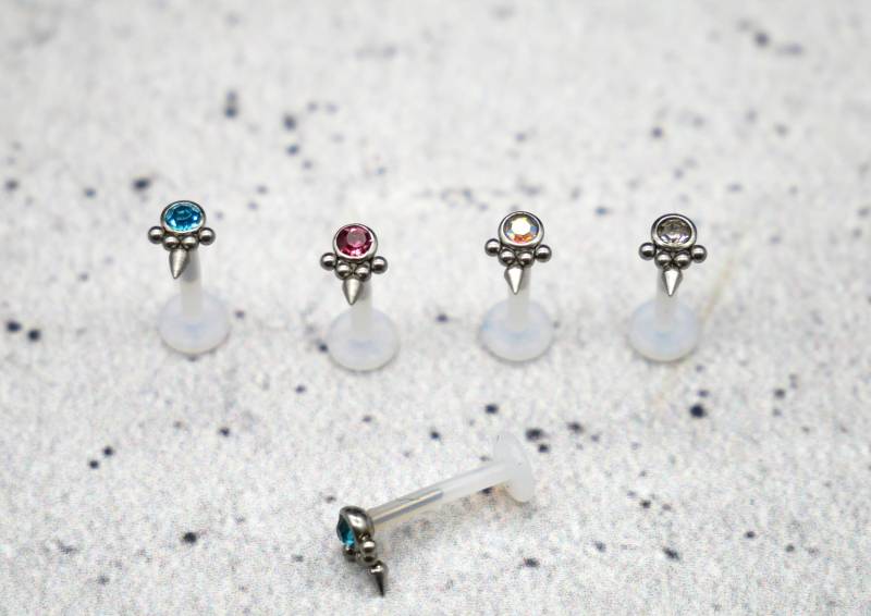 Piercing/Labret/Medusa Chirurgenstahl - 1B/06 von LeelaArtandJewellery