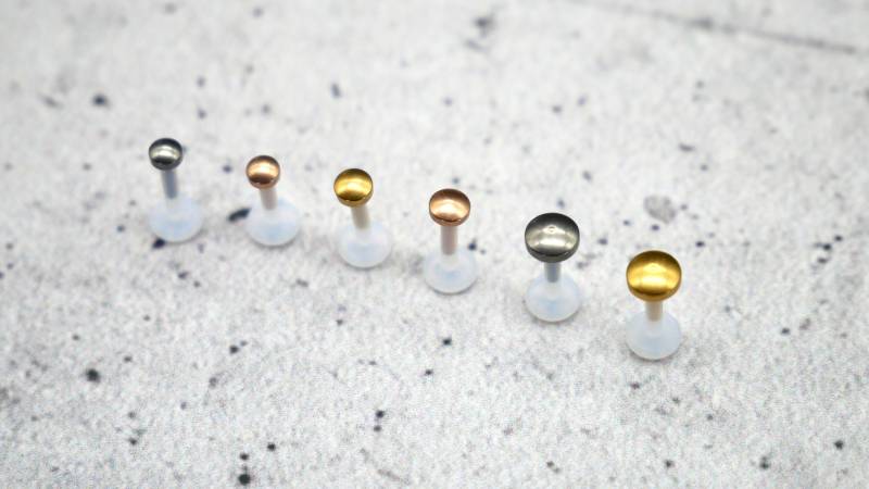 Piercing/Labret/Medusa Chirurgenstahl - 1B/07 von LeelaArtandJewellery