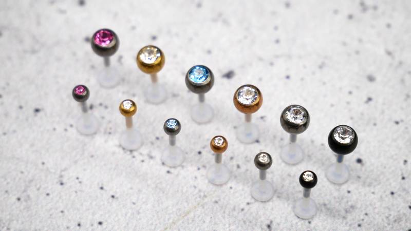 Piercing/Labret/Medusa Chirurgenstahl - 1B/09 von LeelaArtandJewellery