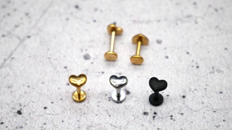 Piercing/Labret/Medusa Chirurgenstahl - 1C/16 von LeelaArtandJewellery