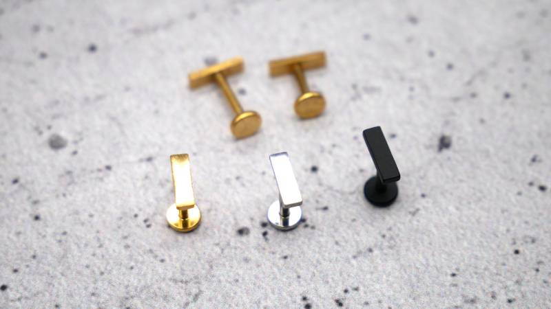 Piercing/Labret/Medusa Chirurgenstahl - 1C/17 von LeelaArtandJewellery