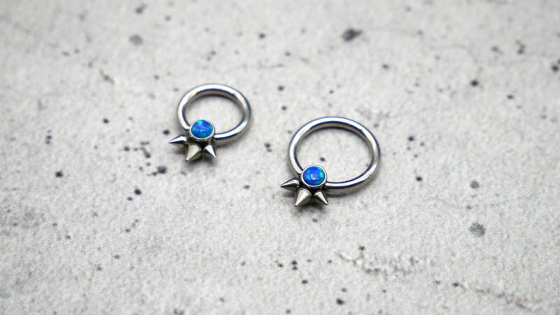 Piercing/Ohrring/Septum Chirurgenstahl - 1K/05 von LeelaArtandJewellery