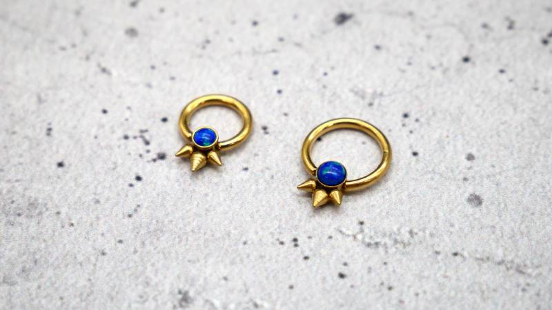 Piercing/Ohrring/Septum Chirurgenstahl - 1K/05 von LeelaArtandJewellery