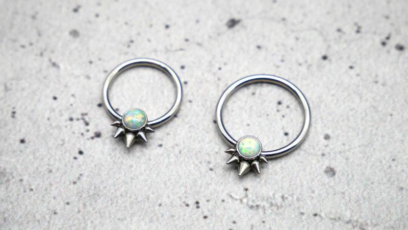 Piercing/Ohrring/Septum Chirurgenstahl - 1K/07 von LeelaArtandJewellery