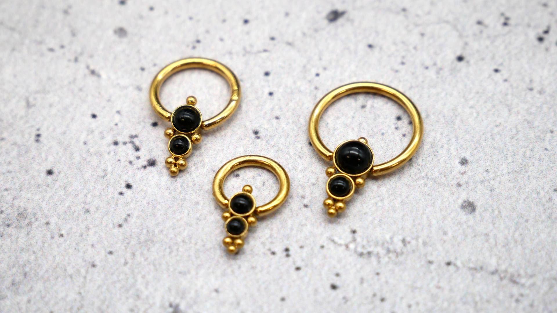 Piercing/Ohrring/Septum Chirurgenstahl - 1K/08 von LeelaArtandJewellery