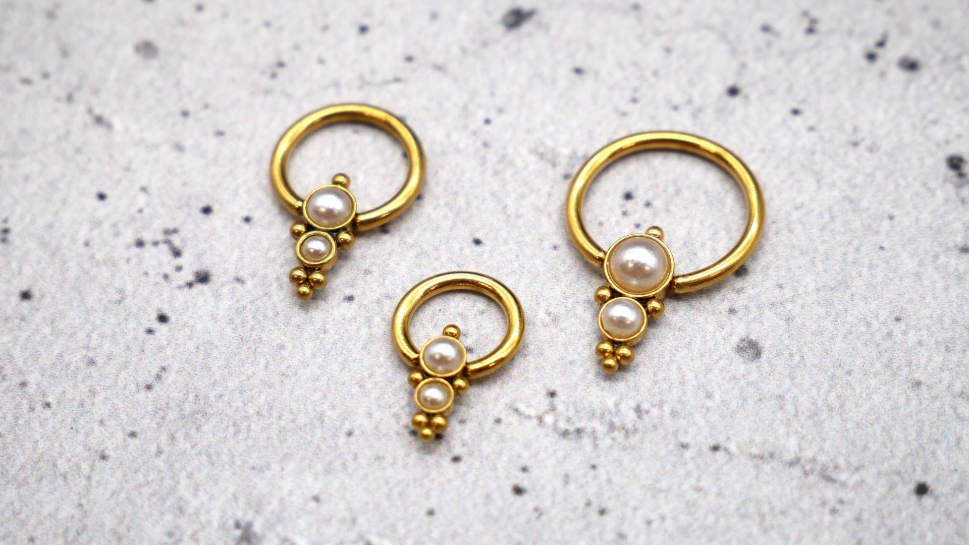 Piercing/Ohrring/Septum Chirurgenstahl - 1K/09 von LeelaArtandJewellery