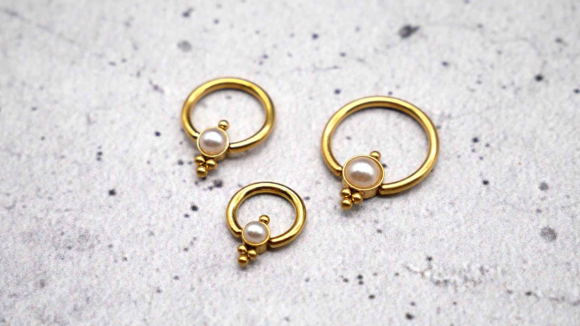 Piercing/Ohrring/Septum Chirurgenstahl - 1K/10 von LeelaArtandJewellery