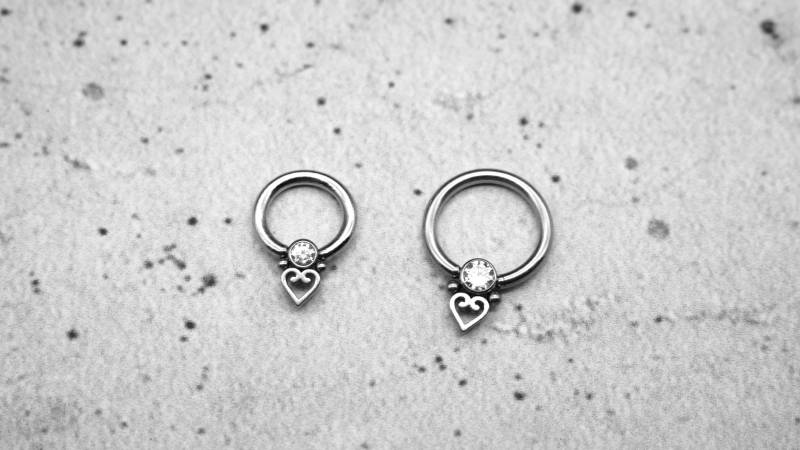 Piercing/Ohrring/Septum Chirurgenstahl - 1K/15 Piercing/Ohrring/Septum Chirurgenstahl - 1K/15 von LeelaArtandJewellery