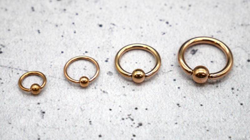 Piercing/Septum Chirurgenstahl - 1I/20 von LeelaArtandJewellery