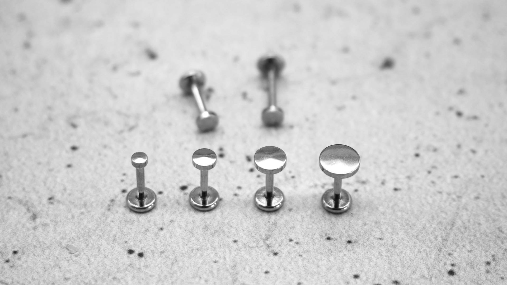 Silber Piercing/Labret/Medusa Chirurgenstahl - 1C/11 von LeelaArtandJewellery