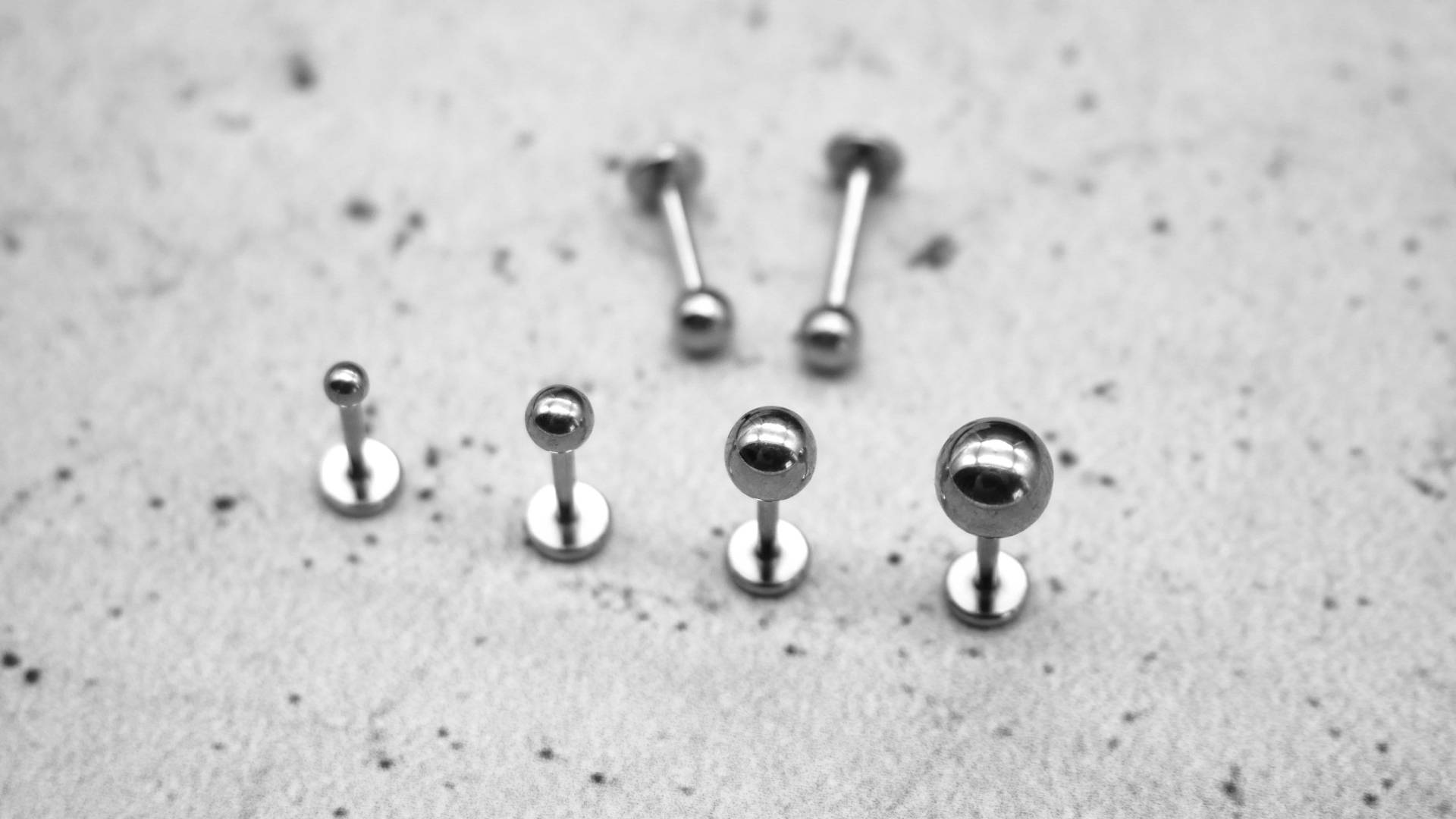 Silber Piercing/Labret/Medusa Chirurgenstahl - 1C/13 von LeelaArtandJewellery