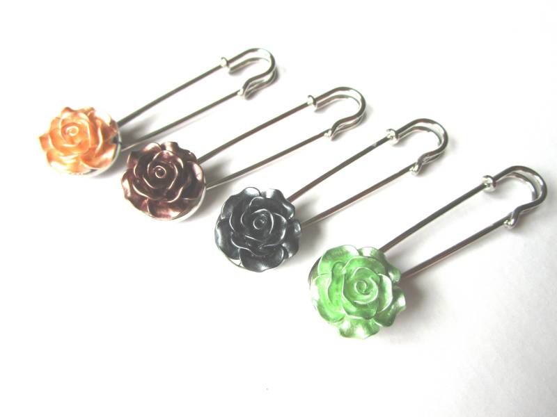 Rose Blume Mode Pins - Hochzeit Broschen Für Kleidung Anstecknadel Frauen Rose Blume Mode Pins - Hochzeit Broschen Für Kleidung Anstecknadel Frauen von LeeliaSupplyVintage