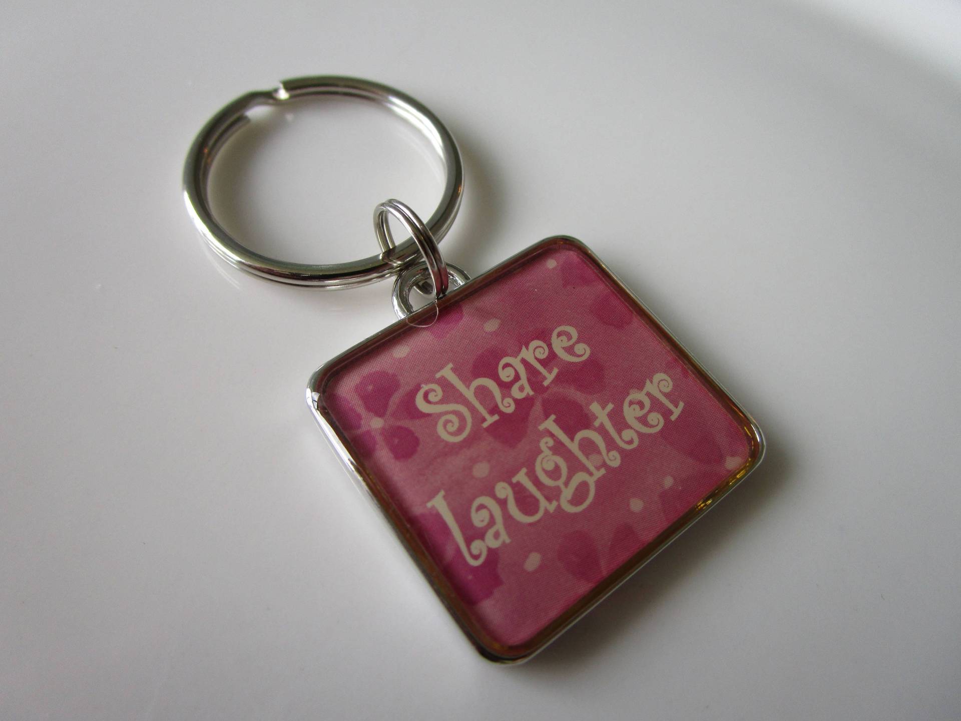 Silber Ton Inspirierend Charme - Ziehen Anteil Lachen Reißverschluss Pull Schlüsselanhänger Inspiration Schlüssel Silber Ton Inspirierend Charme - Ziehen Anteil Lachen Reißverschluss Pull Schlüsselanhänger Inspiration Schlüssel von LeeliaSupplyVintage