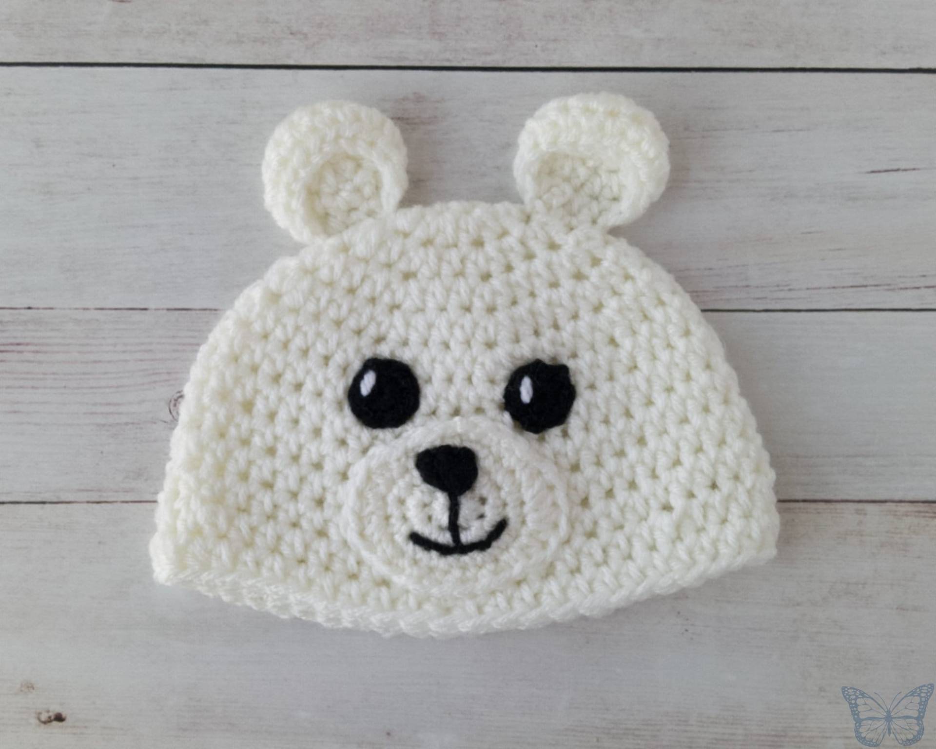 Gehäkelte Bärenmütze - Jede Farbe Und Größe | Baby Erwachsene/Teddybärmütze Baby-Bärmütze von LeenysBeaniesAndMore