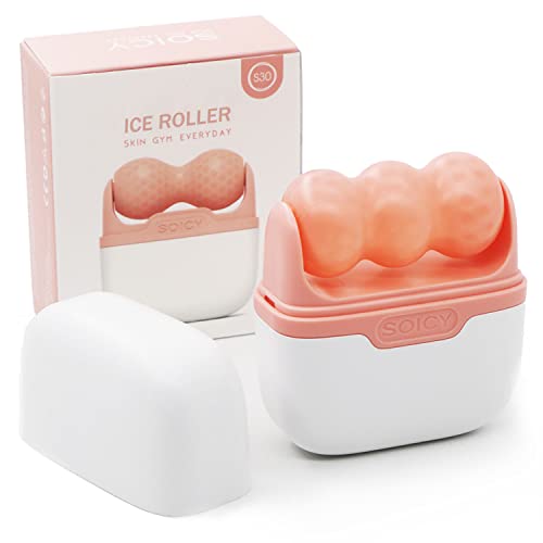 Leeshine Eisroller für Gesicht und Augen - Gesichtspflege Werkzeuge mit 2 in 1 Roller und Reiseetui zur Reduzierung von Schwellungen und Linderung von Migräne, Schmerzen Frauen Geschenk (Pink) Leeshine Eisroller für Gesicht und Augen - Gesichtspflege Werkzeuge mit 2 in 1 Roller und Reiseetui zur Reduzierung von Schwellungen und Linderung von Migräne, Schmerzen Frauen Geschenk (Pink) von Leeshine