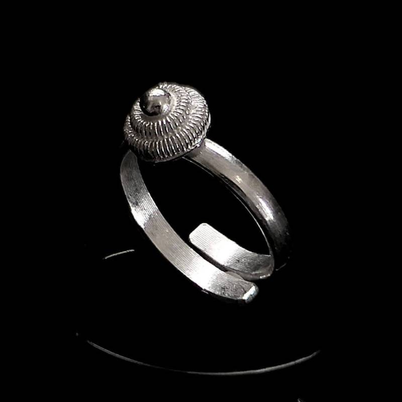 "Handgefertigter Filigraner Ring "Dahlie" - Sterling Silber Schmuck Geburtstagsgeschenk Mutter Geschenk" von LefkaraSilver