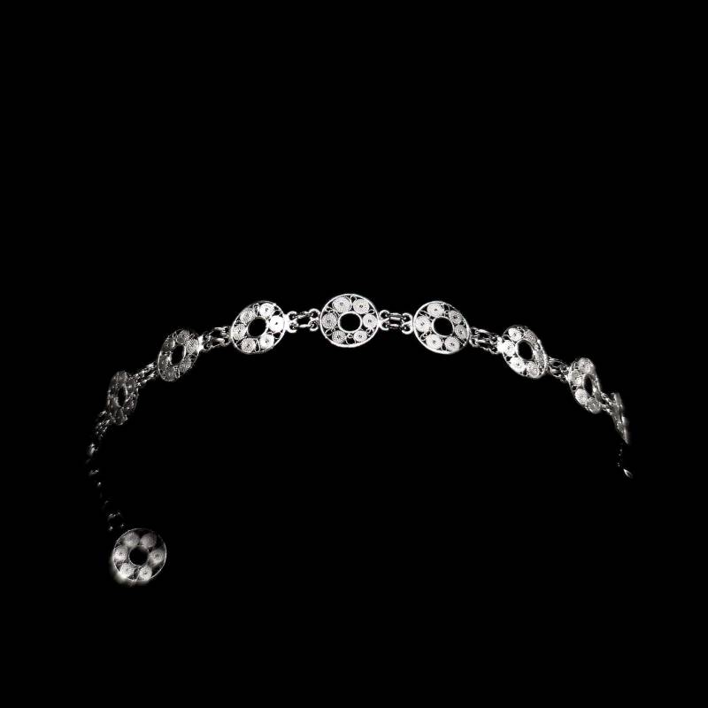 "Handgemachte Filigrane Armband "Accretion" - Sterling Silber Schmuck Geburtstagsgeschenk Mutter Geschenk" von LefkaraSilver