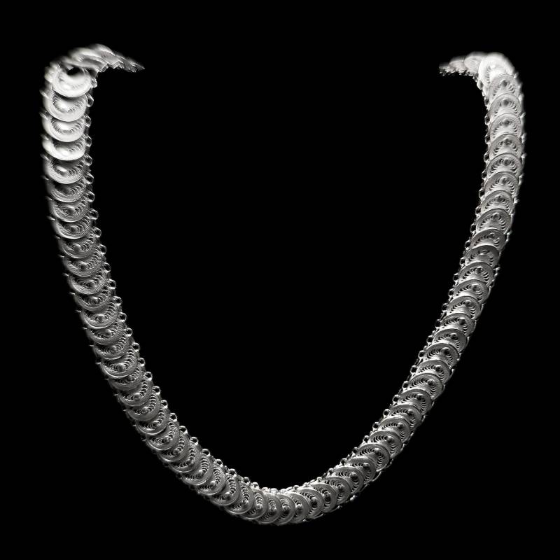 "Handgemachte Filigrane Halskette "Unendlichkeit" - Sterling Silber Schmuck Geburtstagsgeschenk Mutter Geschenk" von LefkaraSilver