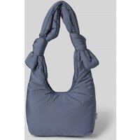 LEFRIK Handtasche mit Knotendetails Modell 'BIWA' in Dunkelblau, Größe 1 von Lefrik