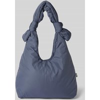 LEFRIK Handtasche mit Knotendetails Modell 'BIWA' in Dunkelblau, Größe 1 von Lefrik