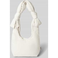 LEFRIK Handtasche mit Knotendetails Modell 'BIWA' in Weiss, Größe 1 von Lefrik