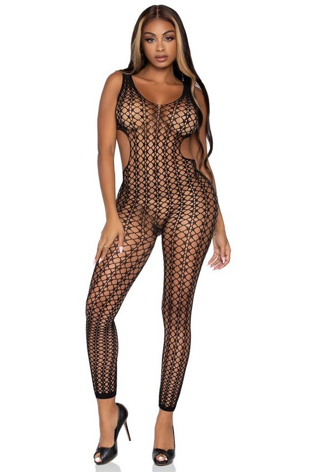 Leg Avenue Bodystocking Netz-Bodystocking - schwarz von Leg Avenue