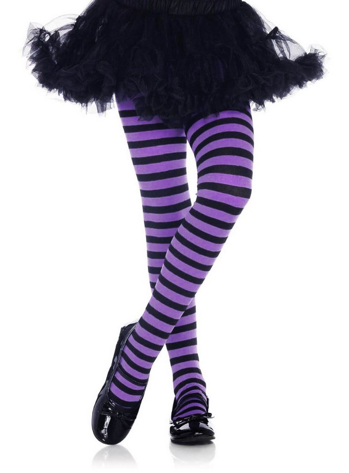 Leg Avenue Strumpfhose Hexen - Halloween Strumpfhosen Kinder (1 St) von Leg Avenue