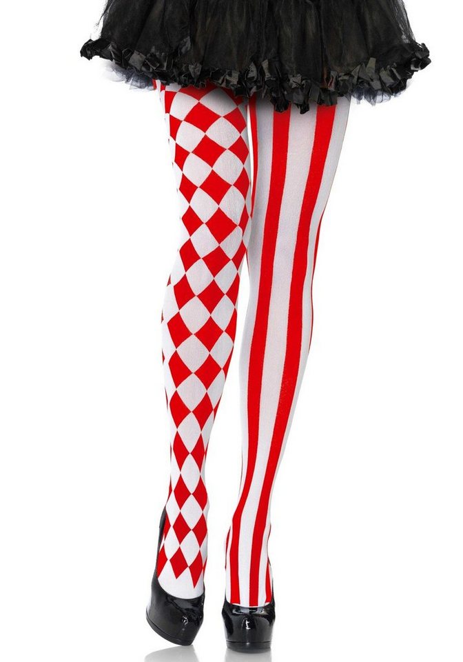 Leg Avenue Strumpfhose Strumpfhose Harlequin rot weiß Einheitsgröße ca. 36 bis 40 70 DEN Leg Avenue Strumpfhose Strumpfhose Harlequin rot weiß Einheitsgröße ca. 36 bis 40 70 DEN von Leg Avenue