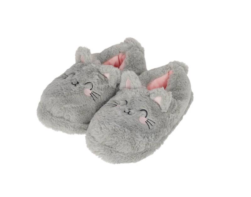 Legami Hausschuhe - Kitty Medium - Cosy Slippers Plüsch Hausschuhe von Legami