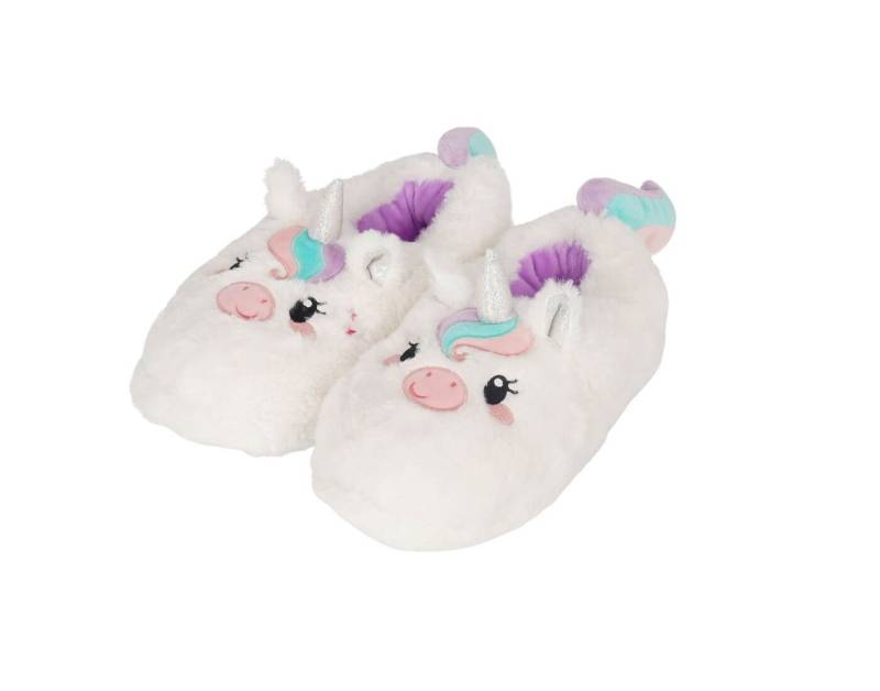 Legami Hausschuhe - Unicorn Medium - Cosy Slippers Plüsch Hausschuhe von Legami