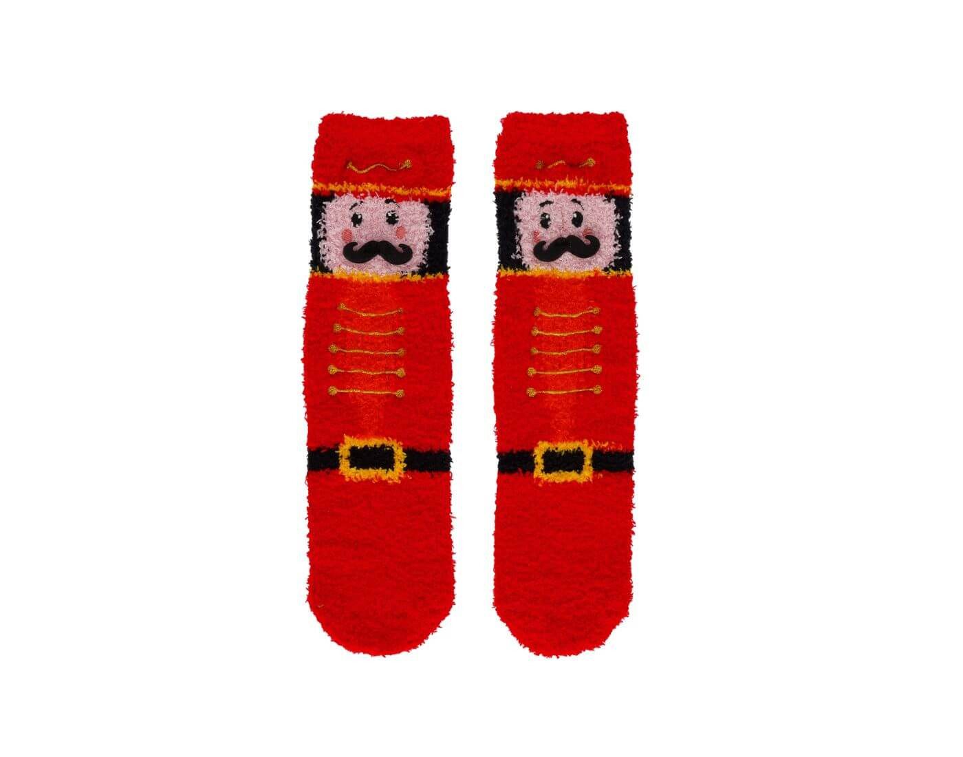 Legami Kuschelsocken Rutschfeste Socken - Nussknacker- Größe 35-42 von Legami