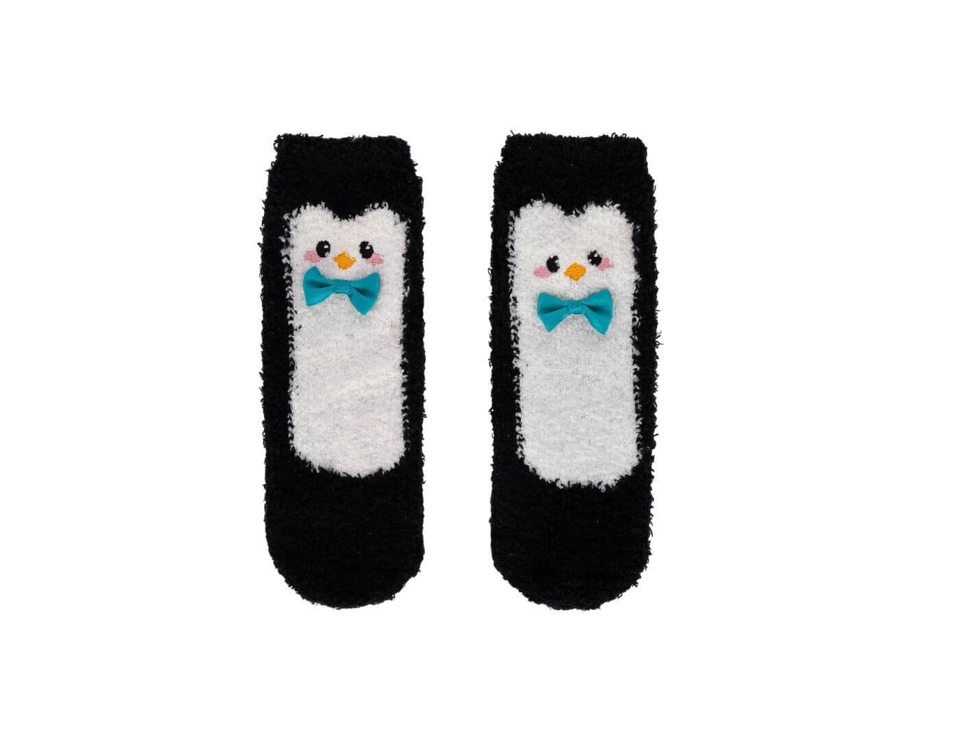 Legami Kuschelsocken Rutschfeste Socken - Pinguin - Größe 26-34 von Legami