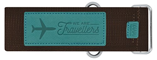 Legami Luggage Strap - Brown von LEGAMI