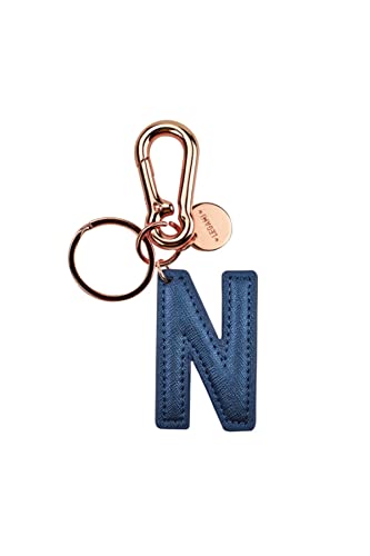 Legami My Initial Schlüsselanhänger (Blue) Key Chain Unisex Erwachsene, Einheitsgröße, blau, Taglia unica, Klassisch von LEGAMI