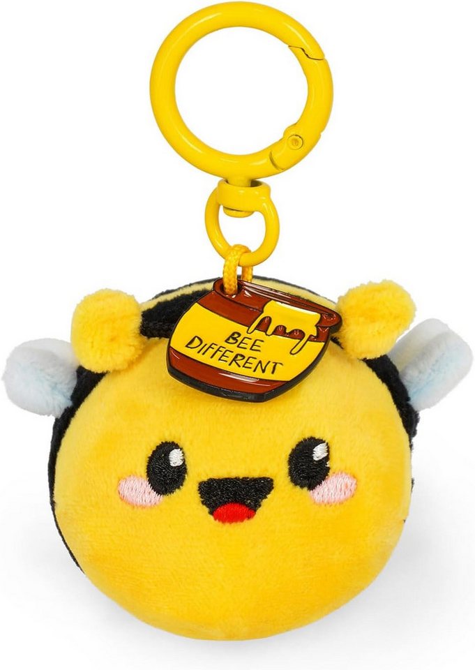 Legami Schlüsselanhänger Legami - Schlüsselanhänger Bee, Gravur und Karabinerhaken aus Zink von Legami